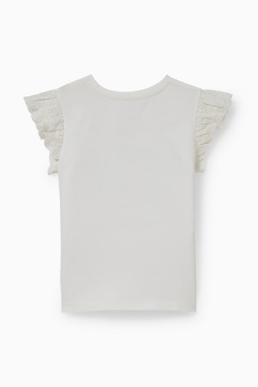Nen/a - Minnie Mouse - samarreta de màniga curta - blanc trencat