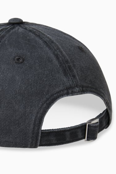 Femmes - CLOCKHOUSE - casquette en jean - noir