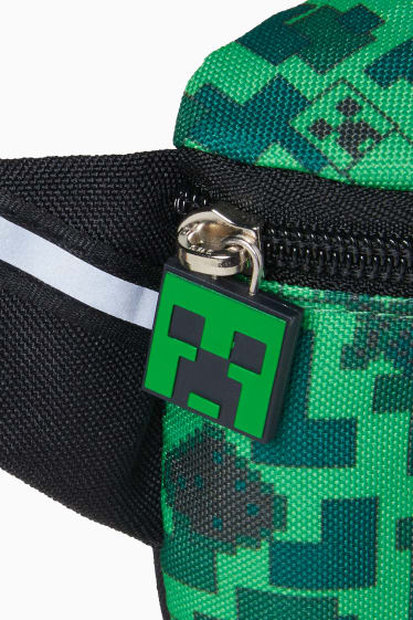 Kinder - Minecraft - Bauchtasche - grün