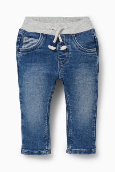 Baby: jongens - Baby-spijkerbroek - jeansblauw