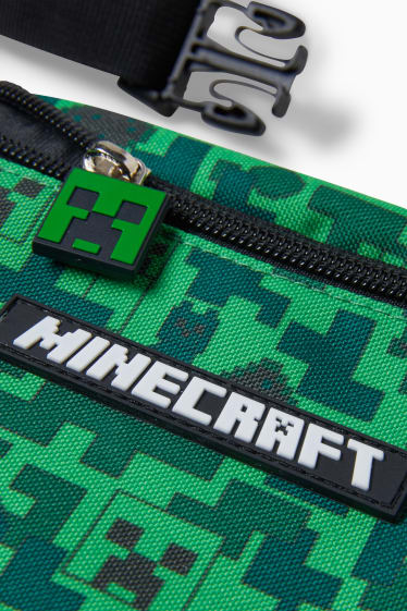 Enfants - Minecraft - sac banane - vert