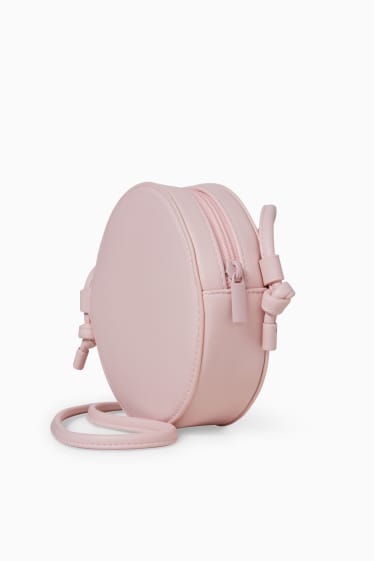 Kinder Mädchen - Minnie Maus - kleine Umhängetasche - Lederimitat - rosa