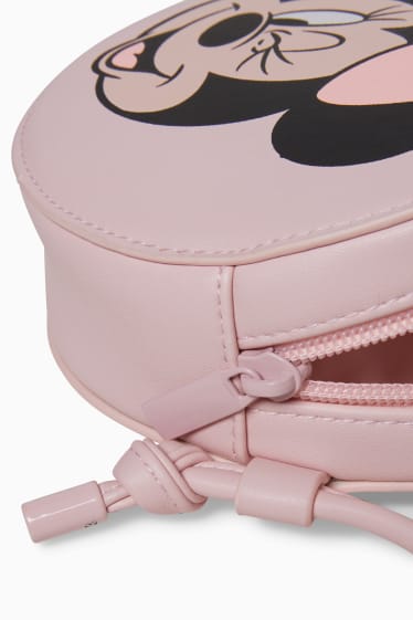 Kinder Mädchen - Minnie Maus - kleine Umhängetasche - Lederimitat - rosa