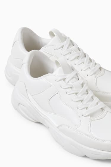 Donna - Sneakers - similpelle - bianco