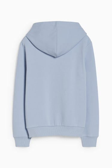Enfants filles - Hatsune Miku - sweat à capuche - bleu clair