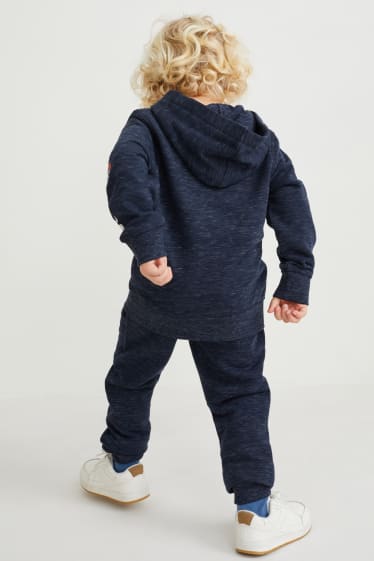 Kinderen - Paw Patrol - set - sweatvest en joggingbroek - 2-delig - donkerblauw