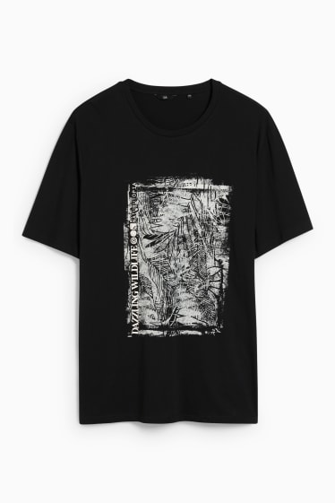 Hommes - T-shirt - noir