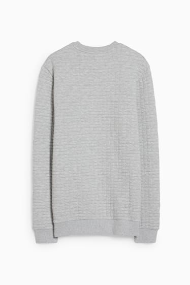 Men - Sweatshirt - light gray-melange