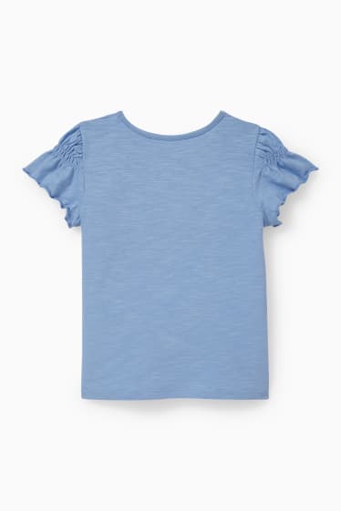 Enfants filles - Licorne - T-shirt - bleu