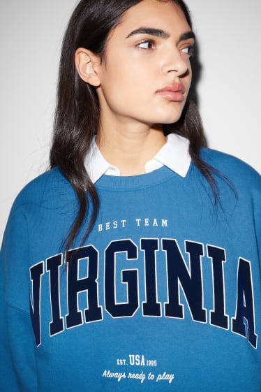 Femmes - CLOCKHOUSE - sweat - bleu