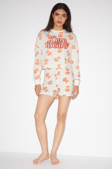 Women - CLOCKHOUSE - pyjama shorts - Care Bears - cremewhite