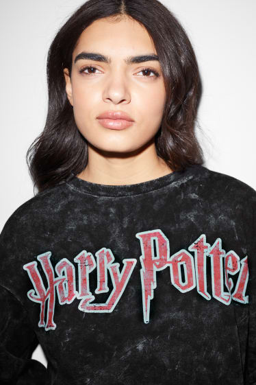 Femei - CLOCKHOUSE - bluză de molton - Harry Potter - negru