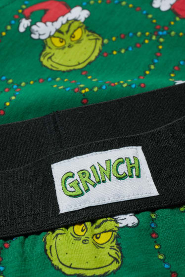 Bărbați - Chiloți boxer - Grinch - verde