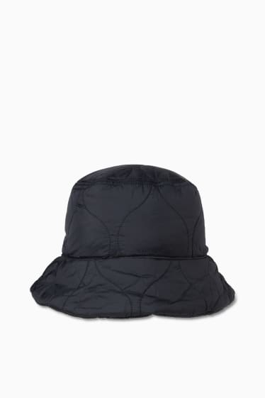 Uomo - Cappello trapuntato - nero