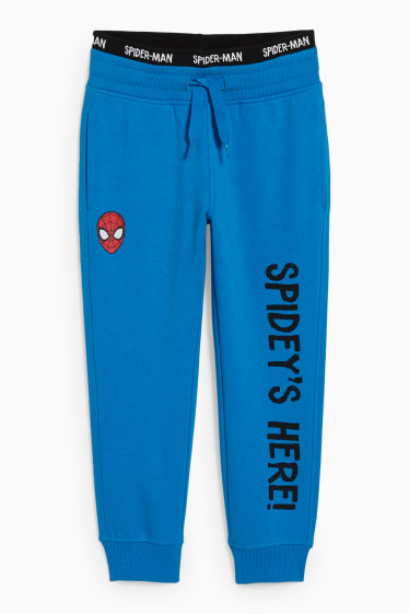 Children - Spider-Man - joggers - blue