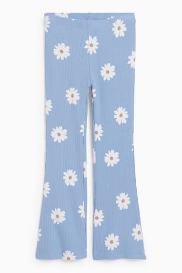 Nena - Leggings - flors - blau