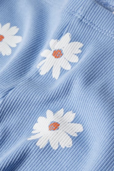 Nena - Leggings - flors - blau