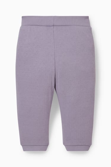 Bébés filles - Pantalon de jogging pour bébé - violet clair