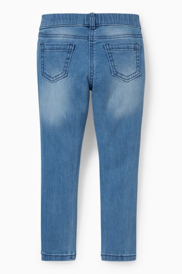 Enfants filles - Minnie Mouse - jegging jean - jean bleu