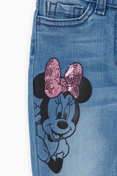 Kinder - Minnie Maus - Jegging Jeans - jeansblau