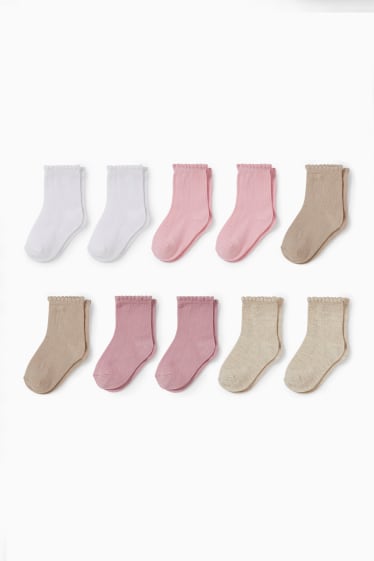 Babys - Multipack 10er - Baby-Socken - rosa