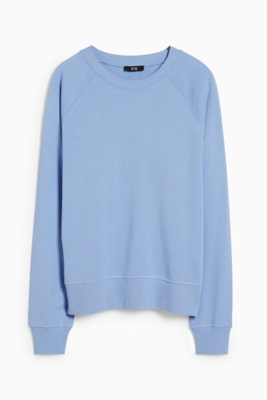 Donna - Felpa basic - azzurro
