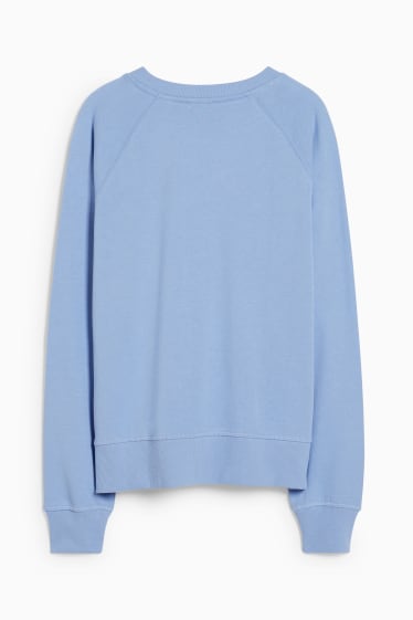 Donna - Felpa basic - azzurro