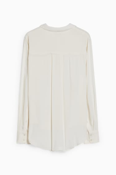 Donna - Blusa - bianco crema