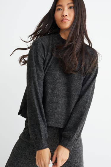 Femmes - Sweat - gris foncé