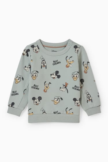 Babys - Disney - Baby-Sweatshirt - grün / grau