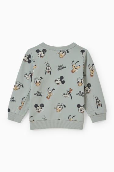 Neonati - Disney - felpa per neonati - verde / grigio