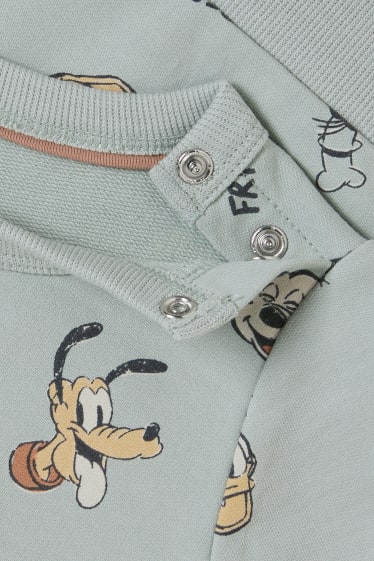 Neonati - Disney - felpa per neonati - verde / grigio