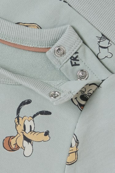 Bébés - Disney - sweat bébé - vert / gris