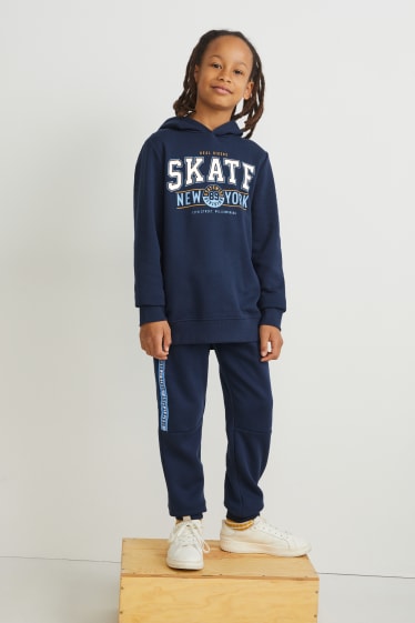 Enfants - Pantalon de jogging - bleu foncé