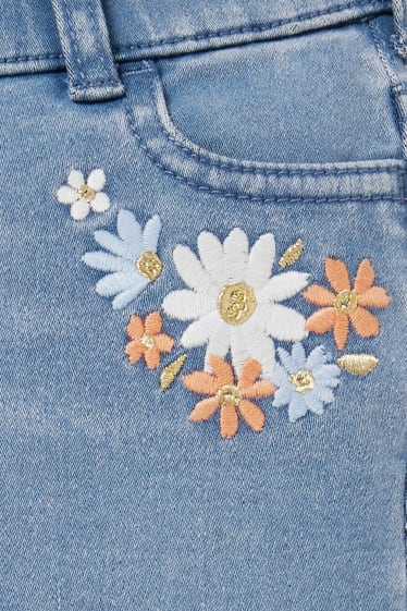 Enfants filles - Jegging jean - jean bleu clair