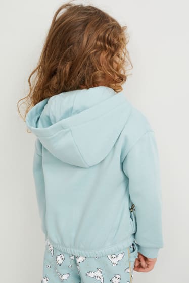 Enfants filles - Harry Potter - sweat à capuche - bleu clair