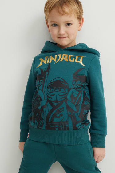 Bambini - Lego Ninjago - felpa con cappuccio - turchese scuro