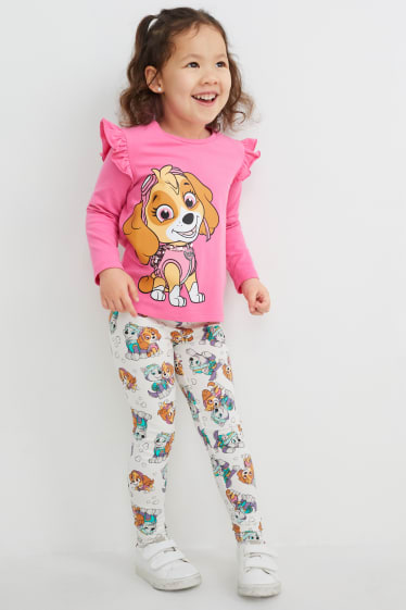 Kinderen - Paw Patrol - longsleeve - fuchsiarood