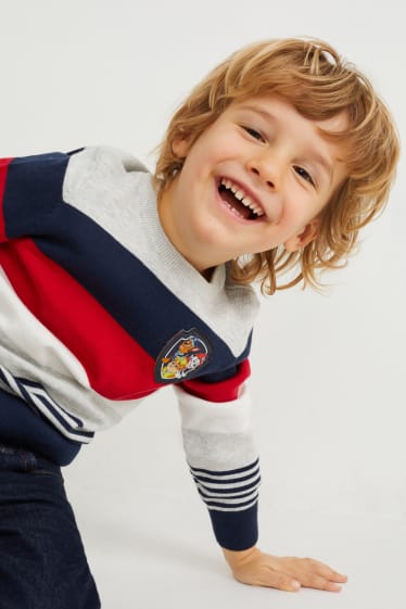 Kinder - PAW Patrol - Pullover - gestreift - dunkelblau