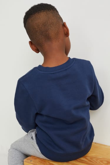 Enfants garçons - Sweat - bleu foncé