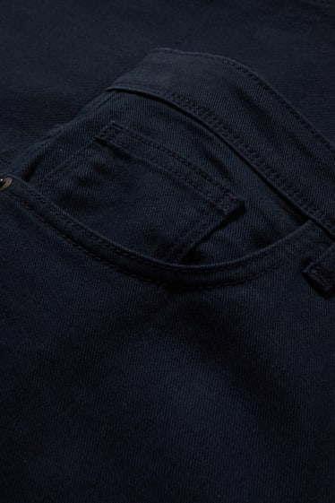 Uomo - Pantaloni - regular fit - blu scuro