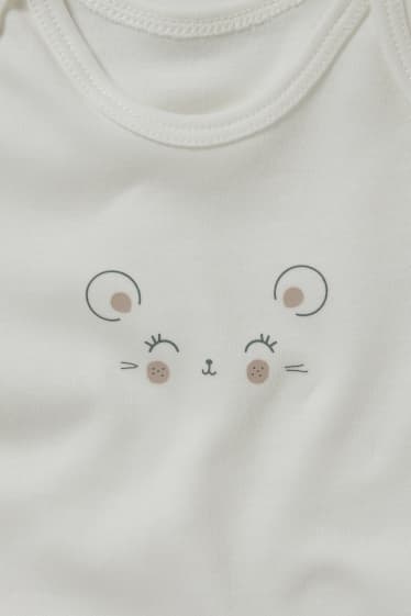 Neonate - Confezione da 5 - body per neonati - bianco crema
