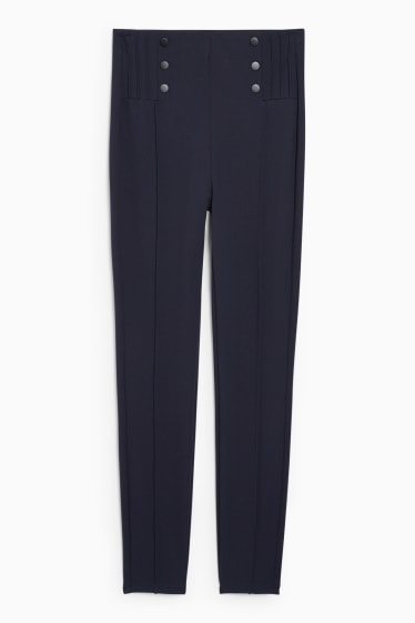 Women - Leggings - dark blue
