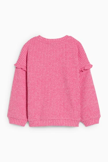 Kinder - Langarmshirt - pink