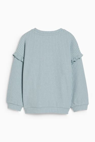 Copii - Fete - Tricou cu mânecă lungă - albastru deschis