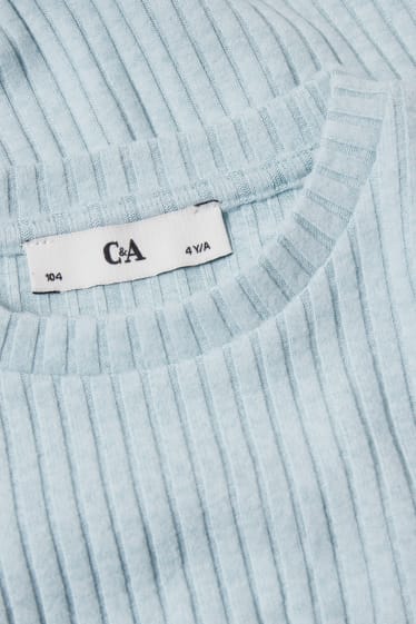 Copii - Fete - Tricou cu mânecă lungă - albastru deschis