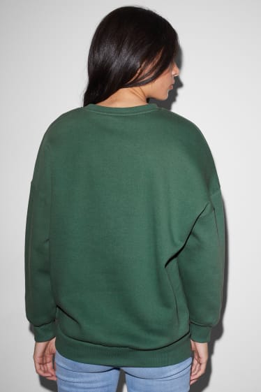 Mujer - CLOCKHOUSE - sudadera - verde oscuro