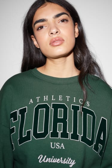 Femmes - CLOCKHOUSE - sweat - vert foncé