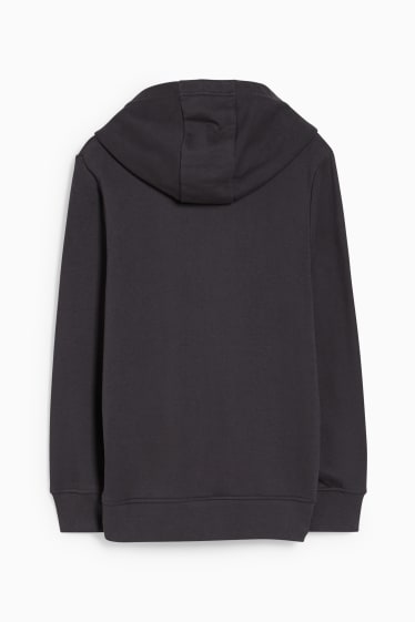Bambini - Among us - felpa con cappuccio - grigio scuro