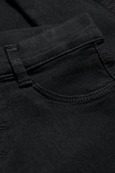 Enfants filles - Jegging jean - noir